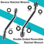 Duratech HVAC Service Wrench Set with Hex Bit