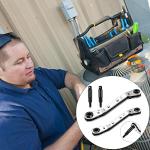 HVAC Ratchet Wrench Set with Hexagon Bit Adapters