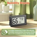 Mini Hygrometer Humidity Meter - 6 Pack