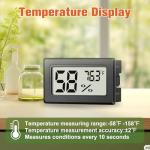 Mini Hygrometer Humidity Meter - 6 Pack