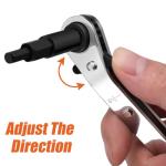 VORIGY HVAC Service Wrench Set with Hex Bit Adapters