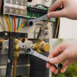 Duratech HVAC Service Wrench Set with Hex Bit