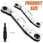 VORIGY HVAC Service Wrench Set with Hex Bit Adapters