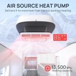 TURBRO 13.5K BTU RV Air Conditioner and Heat Pump