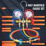 VOGTEN 4.5 CFM Vacuum Pump and Gauge Set