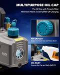 Orion Motor Tech 3.5 CFM HVAC Vacuum Pump Kit