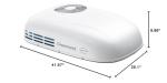 TURBRO 13.5K BTU RV Air Conditioner and Heat Pump
