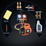 VOGTEN 4.5 CFM Vacuum Pump and Gauge Set