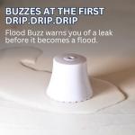 Flood Buzz Water Leak Alarm 6-Pack – Easy Setup