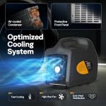 VIVOHOME 3/4HP Single Cylinder Refrigerant Recovery Machine