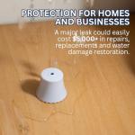 Flood Buzz Water Leak Alarm 6-Pack – Easy Setup
