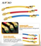 HVAC Charging Hose and Ball Valve Kit