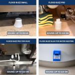 Flood Buzz Water Leak Alarm 6-Pack – Easy Setup