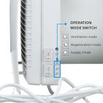 VENTS-US TwinFresh Comfo RB1-50-2 Ductless Vent Fan