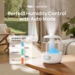 DREO 3L Cool Mist Humidifier for Large Rooms