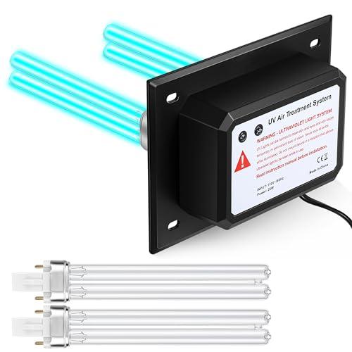 Qualirey 26W UV Light Air Purifier for HVAC