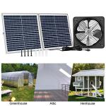 ECO-WORTHY 25W Solar Attic Vent Fan Set