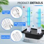 Qualirey 26W UV Light Air Purifier for HVAC