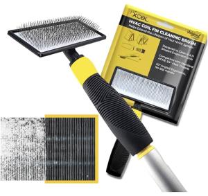 Finxcel Heavy-Duty Coil Cleaning Brush for HVAC