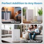 Everlasting Comfort 6L Ultrasonic Humidifier for Rooms
