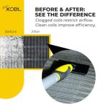 Finxcel Heavy-Duty Coil Cleaning Brush for HVAC