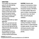 Purafilter 2000 Foaming Coil Cleaner Spray