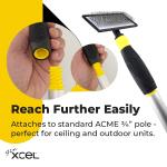 Finxcel Heavy-Duty Coil Cleaning Brush for HVAC