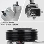 AC Compressor with Clutch for Nissan Models 2009-2015