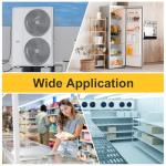 Brass Copper Refrigerant Access Valves for HVAC