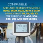 Duct or Outdoor Mount Temperature Sensor for Aprilaire