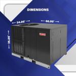 Goodman 4 Ton 13.4 SEER2 Packaged AC Unit