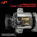 A-Premium AC Compressor for Ford Explorer 2011-2015