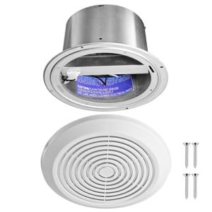 Zeikiwe 7 Inch Quiet Bathroom Exhaust Fan
