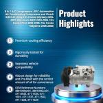 RYC A/C Compressor for Honda and Acura