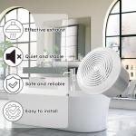 7 Inch Bathroom Exhaust Fan, 50 CFM, Quiet