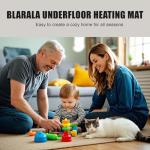 Electric Radiant Floor Heating System with Thermostat