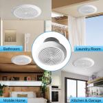 Zeikiwe 7 Inch Quiet Bathroom Exhaust Fan