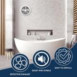 Quini 512M 6-inch Bathroom Kitchen Exhaust Fan