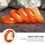 Carnelian Ring for Women - Red Gemstone Jewelry