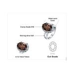 Stunning 5.7ct Smoky Quartz Cocktail Ring