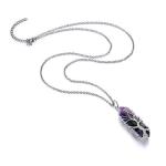 Amethyst Healing Crystal Necklace for Women