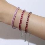 January Birthstone Garnet Bracelet for Women