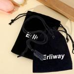 Black Tourmaline Raw Stone Adjustable Necklace