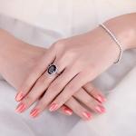 Stunning 5.7ct Smoky Quartz Cocktail Ring