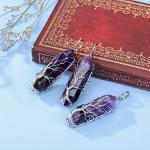 Amethyst Healing Crystal Necklace for Women
