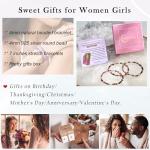 Citrine Crystal Beaded Stretch Bracelet for Women