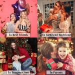 Garnet Bead Stretch Bracelet for Anxiety Relief