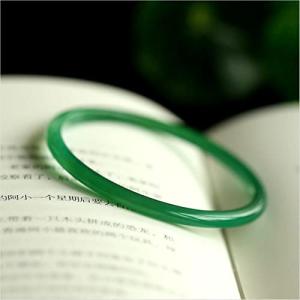 Natural Green Jade Bangle Bracelet for Everyone