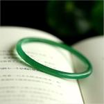 Natural Green Jade Bangle Bracelet for Everyone