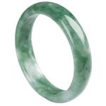 Green Jade Bangle Bracelet for Women with Gift Box